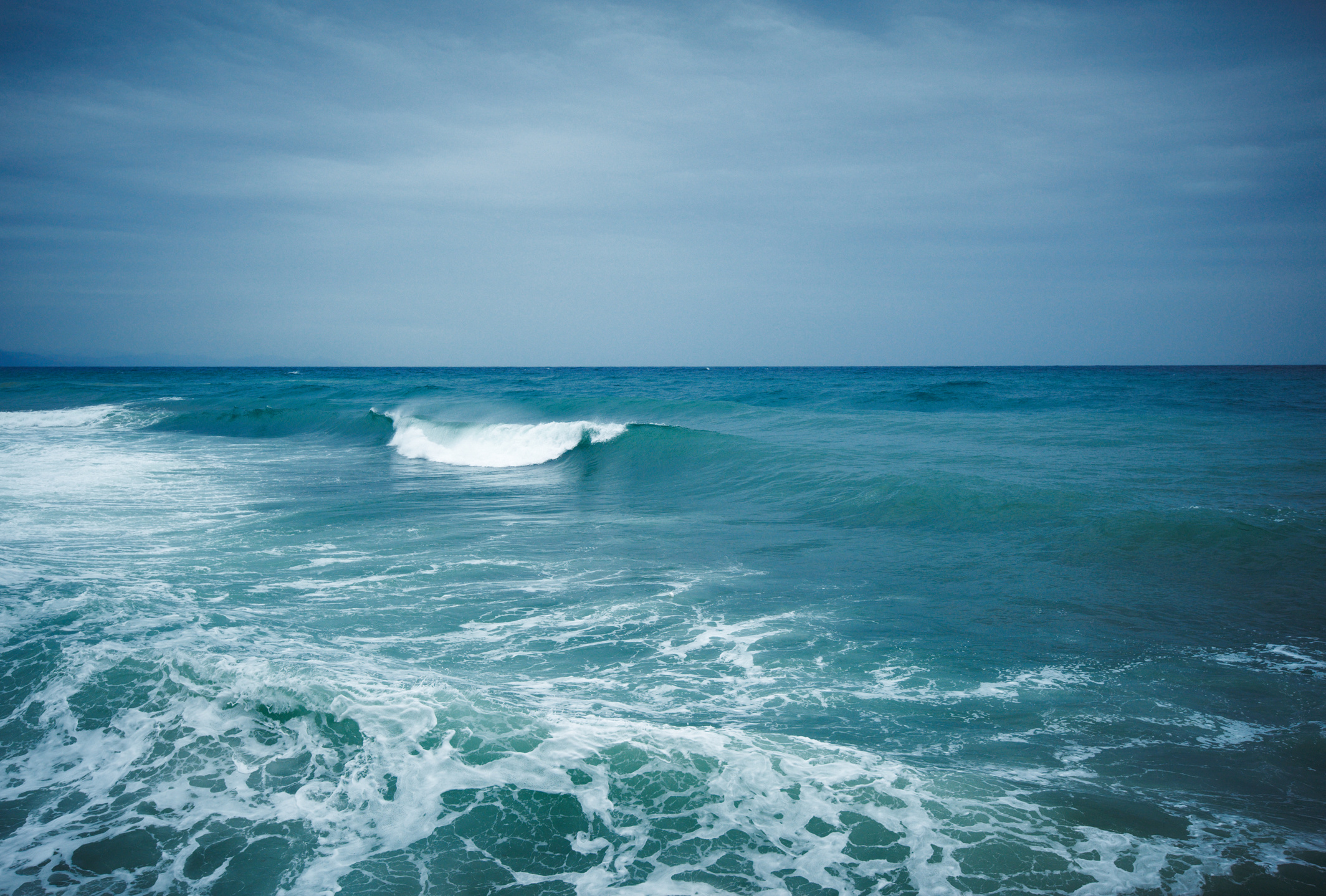 stormy sea